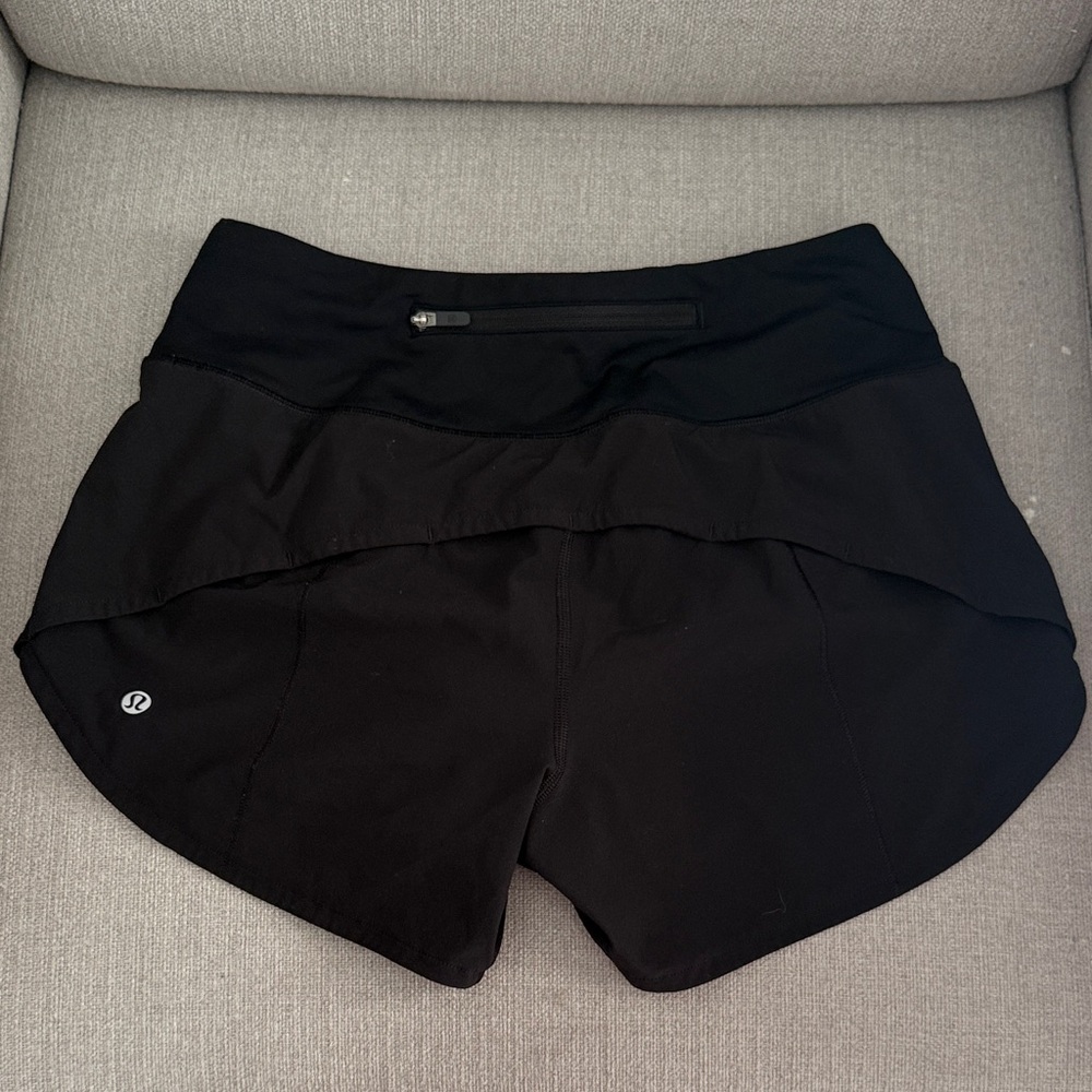 lululemon athletica Women's Athletic Black Shorts
